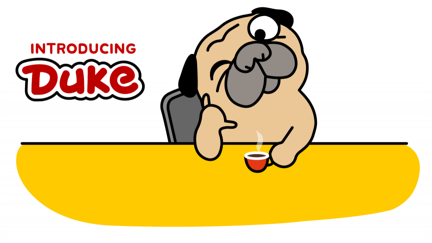 ラインパグ犬アニメーションステッカー10xfun LINE Pug Dog Animated Stickers
